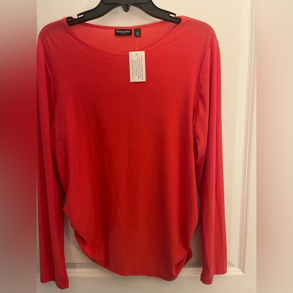 Effortless Style By Citiknit QVC Ruched 2PC Skirt and Asymmetrical Top. NWT - Picture 2 of 11